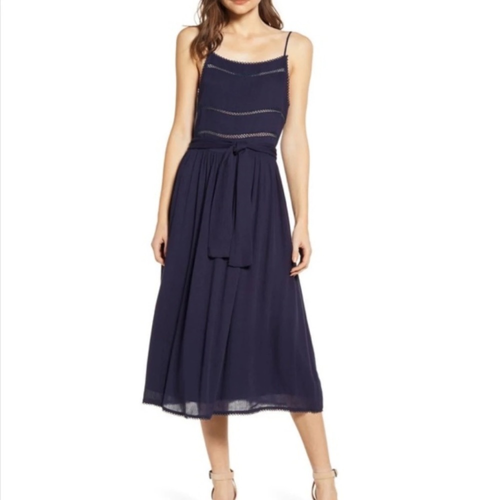 Bishop + Young Summer Of Love Navy Dress